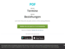 Tablet Screenshot of pof.de